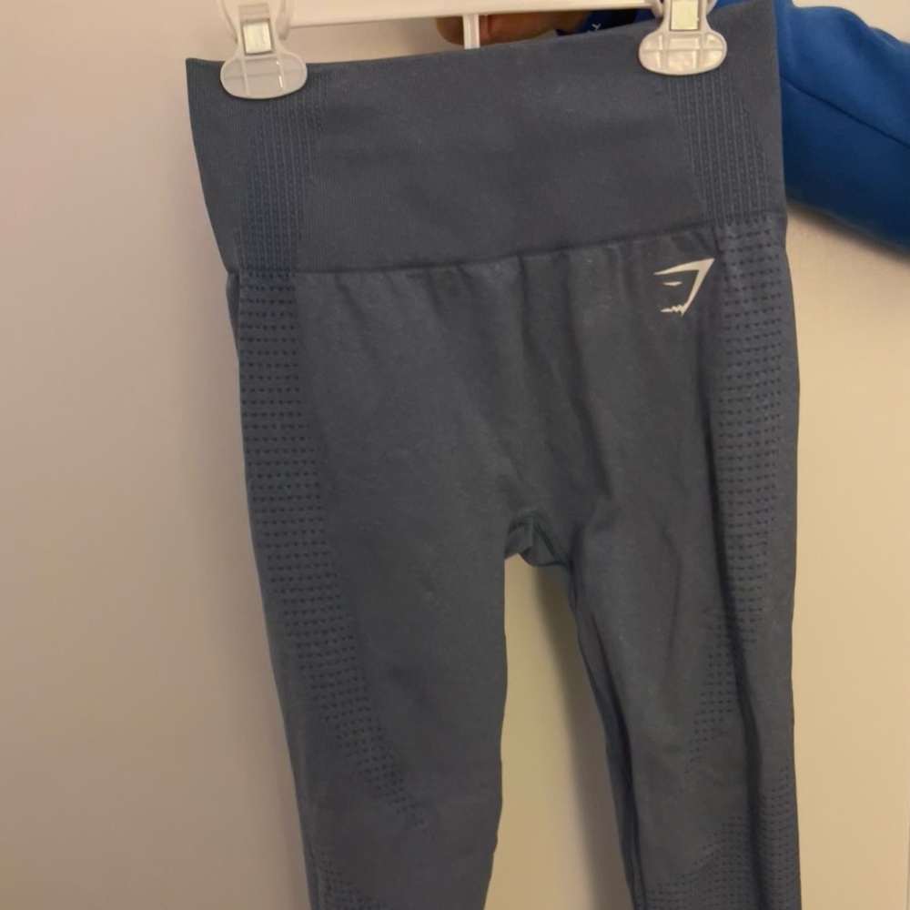 Light blue leggings